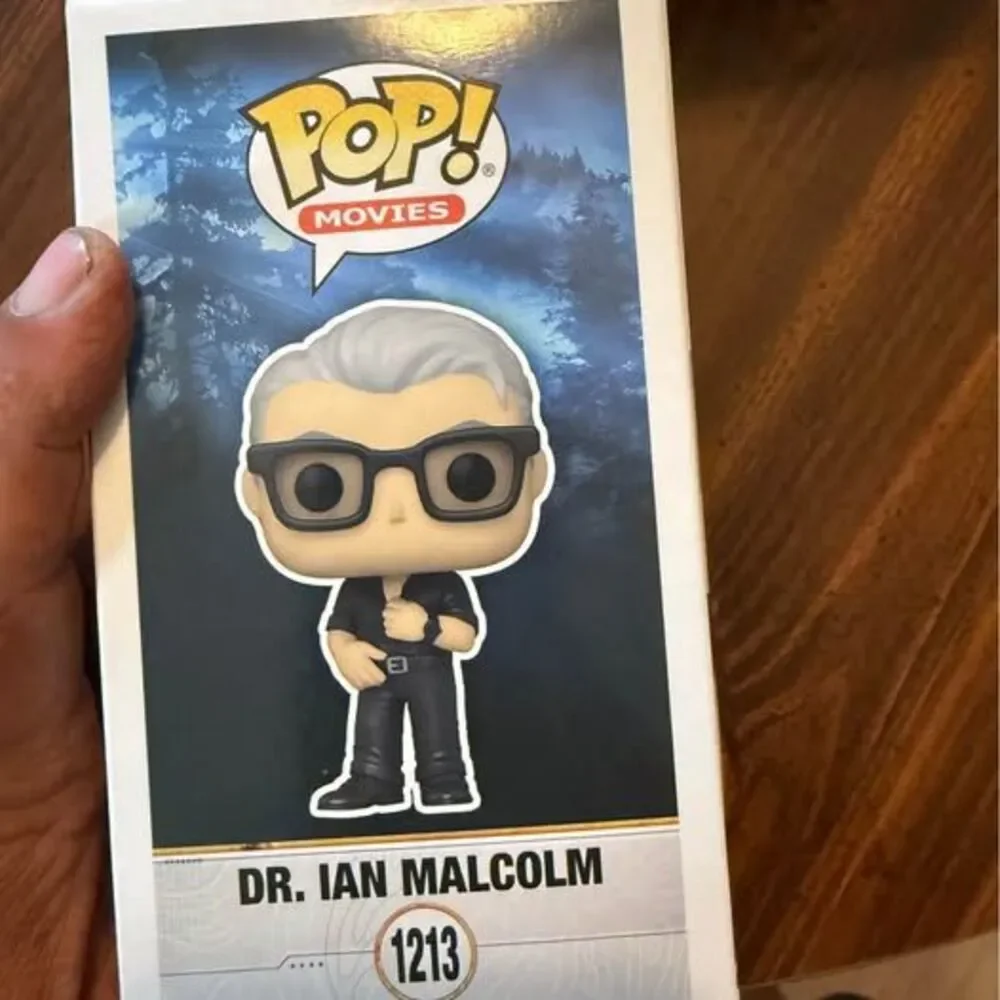 Funko pops  Reva dr Ian Malcolm